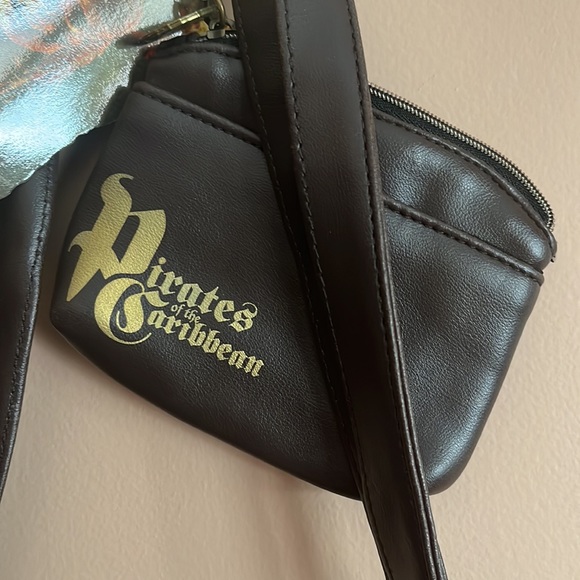 Disney Pirates of the Caribbean Depp Dead Man Bag and Wallet Jack New Old Stock - Picture 7 of 12